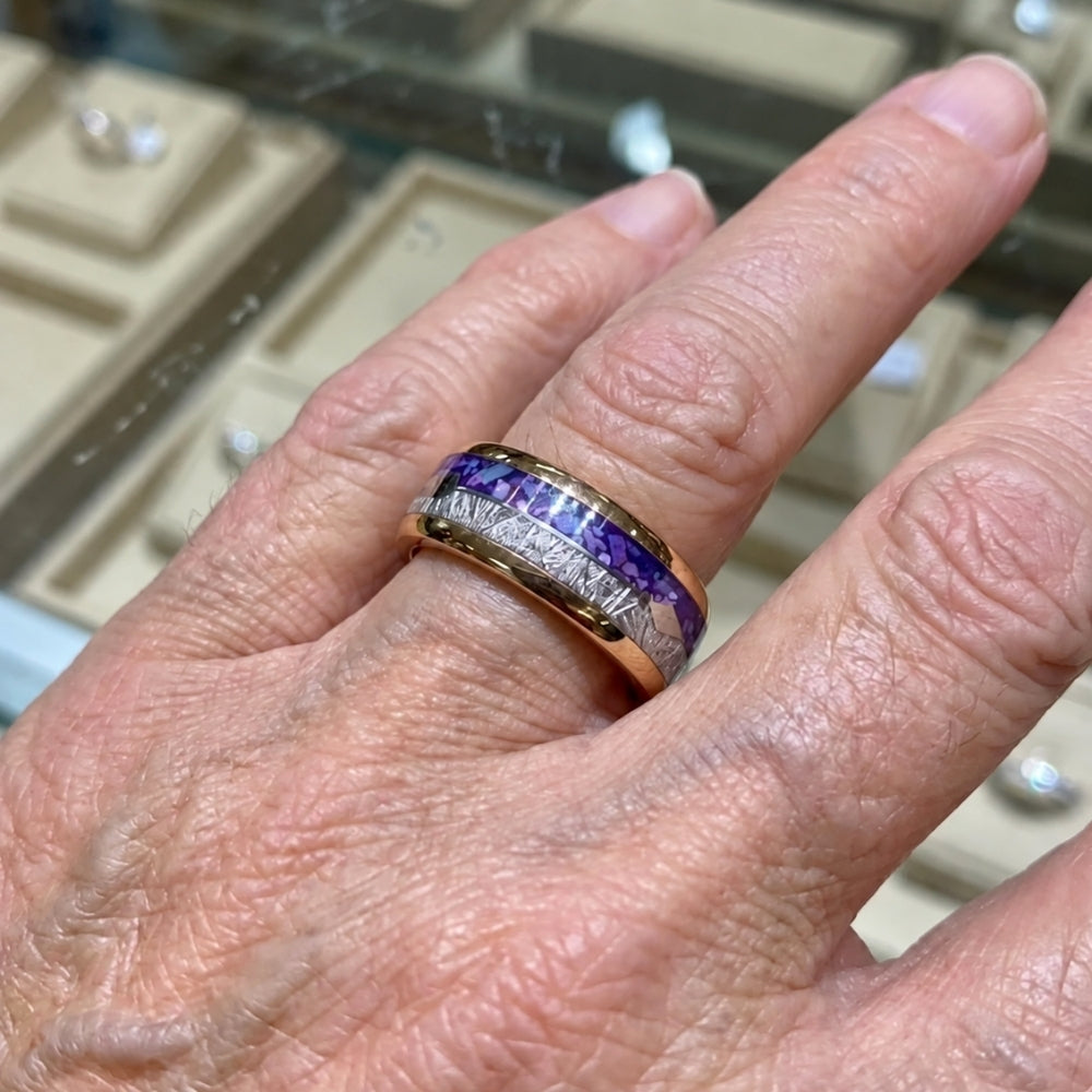 Amethyst Harmony Rosaguld Ring