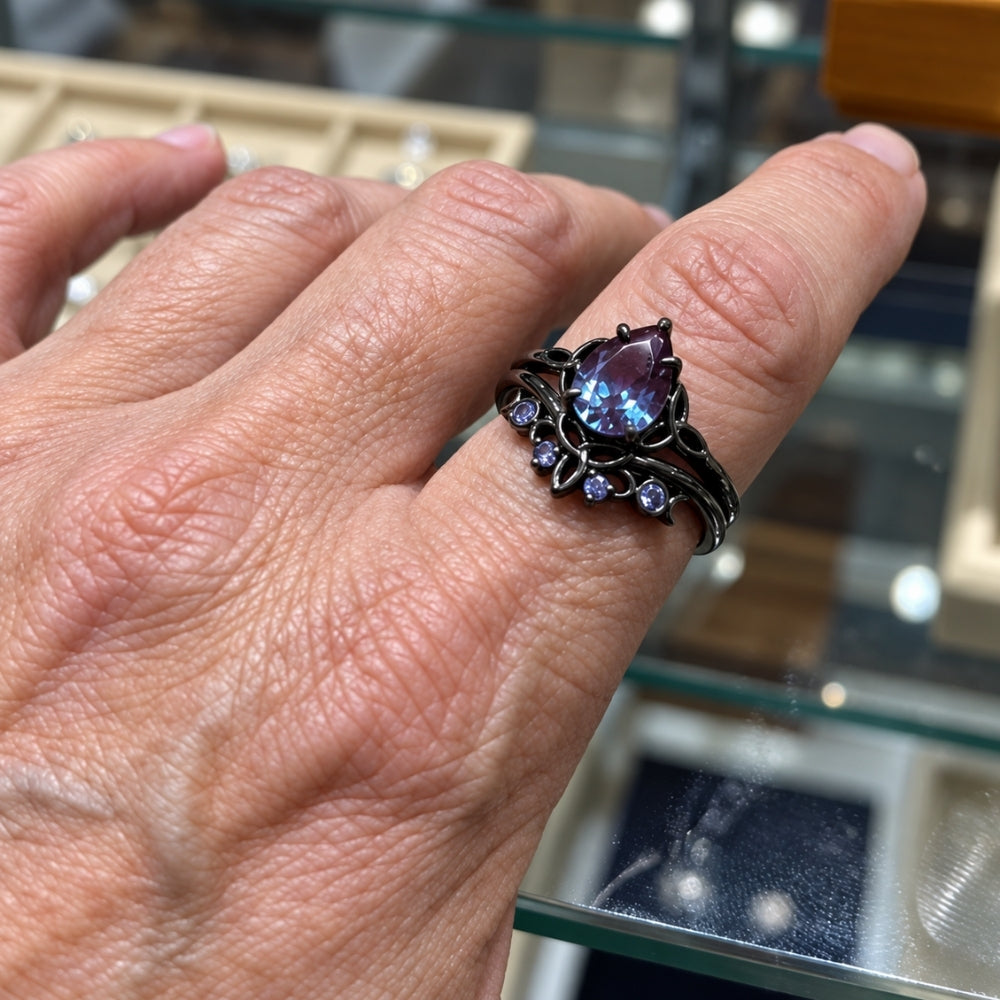 Amethyst Lag Ring
