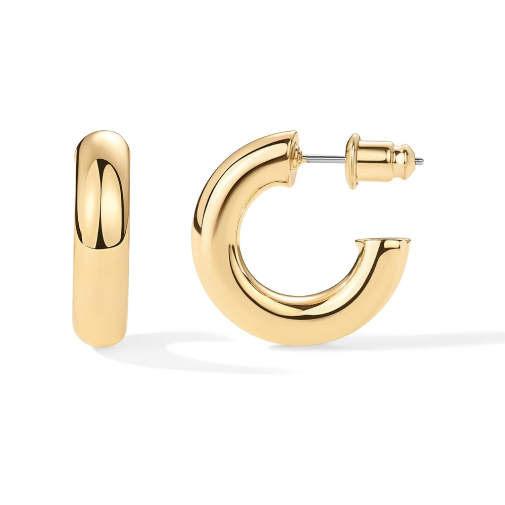 Aretes de Argolla Stardust | Guld