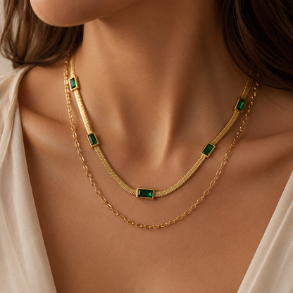 Sorella Gem Krave Retro i Dobbelt Lag | Guld