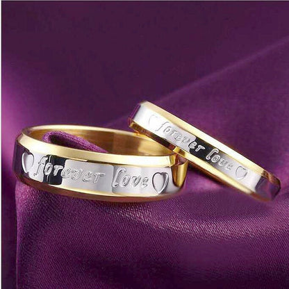 Evig Kærlighed Par Ring | Guld