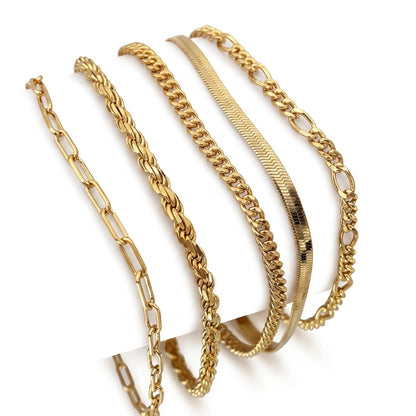 Ellis Renner Sæt af Armbånd | Guld