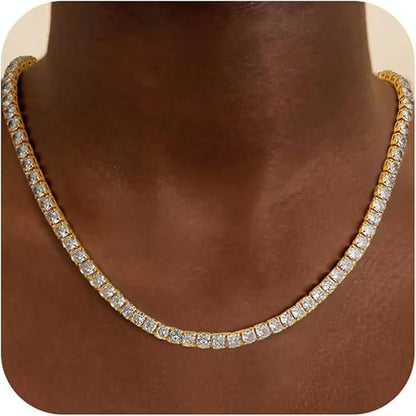 Collar Tennis | Guld