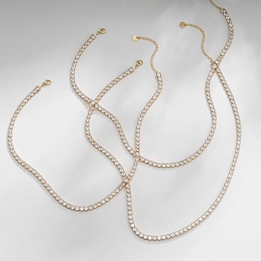 Collar Tennis | Guld