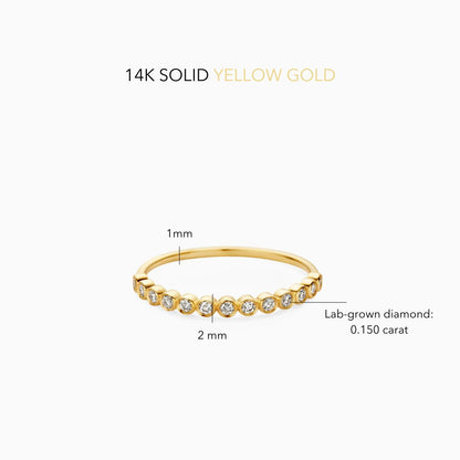 Bubbling Ring | Guld