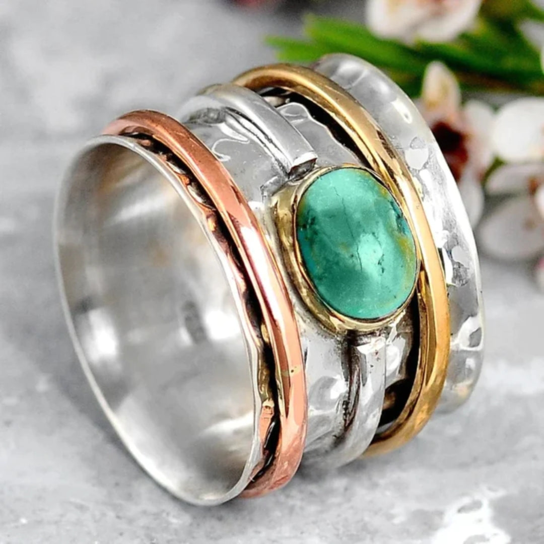 Accent Ring Indfatning Sølv, Guld og Roséguld