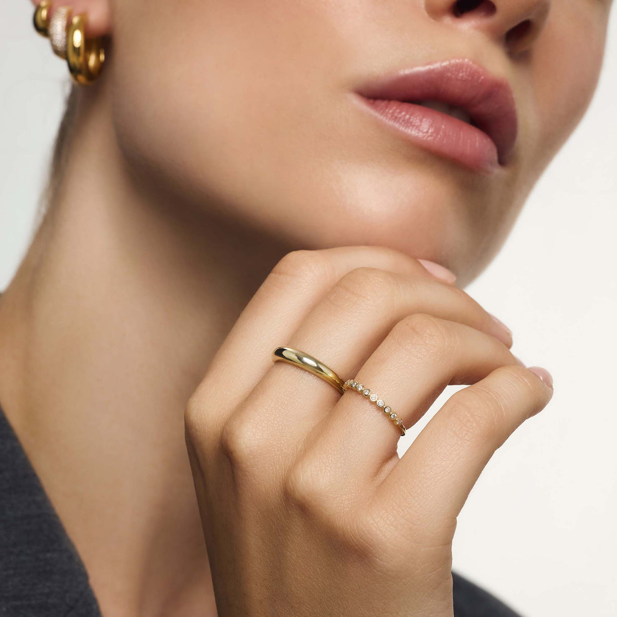 Bubbling Ring | Guld