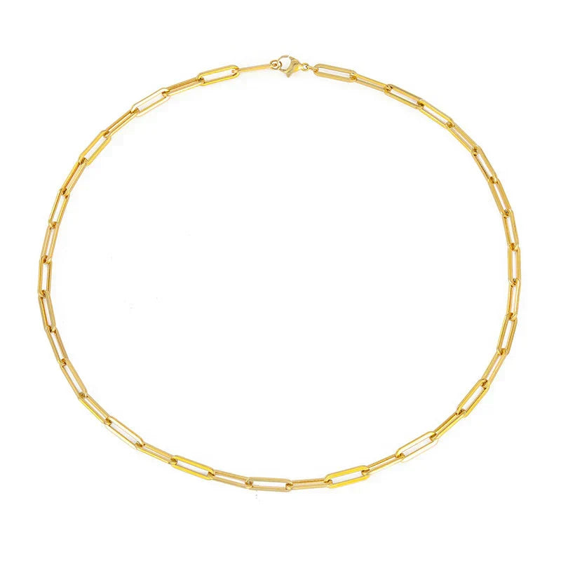 Archen Elegant Kæde Halskæde | Guld