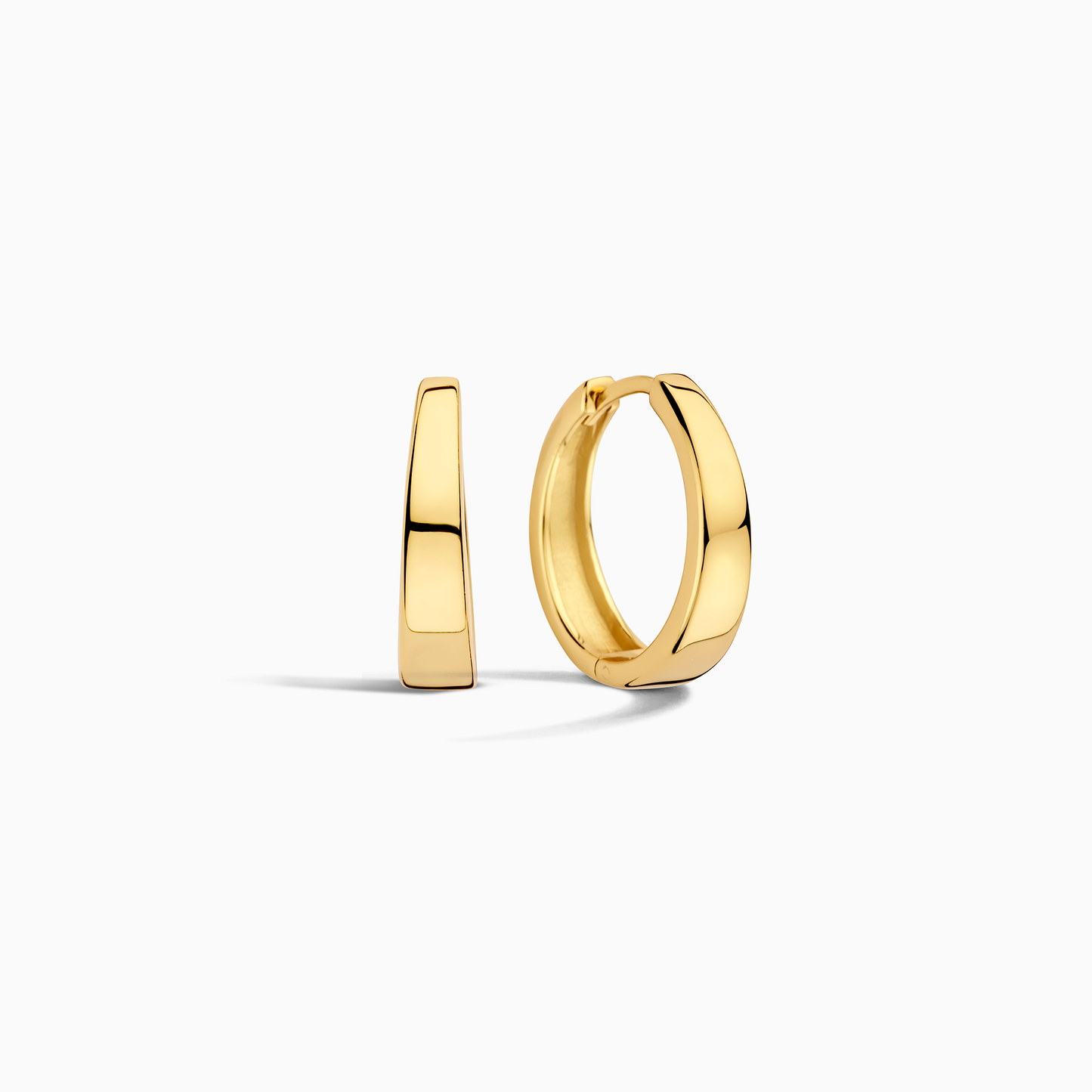 Gia Hoops | Hvidguld