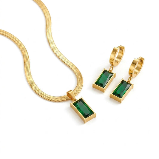 Iselotte Verdain Jewelry Set | Gold