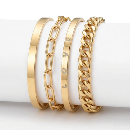 Elan Mercer Armbåndsæt | Guld