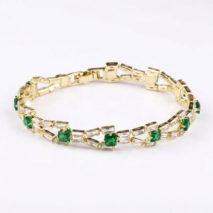 Verde Link Tennisarmbånd | Guld