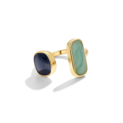 Kaelis Indpakningsring Duo | Guld