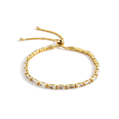 Horizen Tennisarmbånd | Guld
