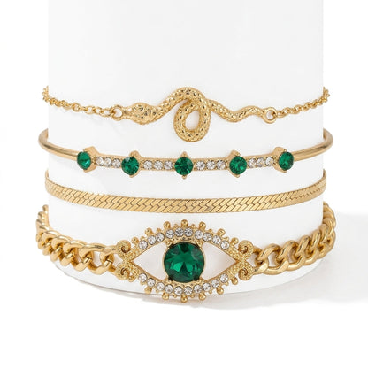 Serpina Veyra Armbåndsæt | Guld