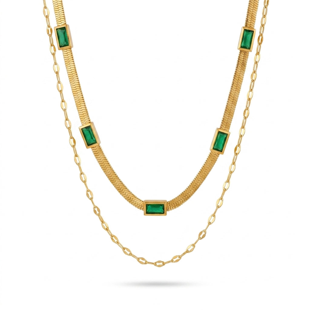 Sorella Gem Krave Retro i Dobbelt Lag | Guld