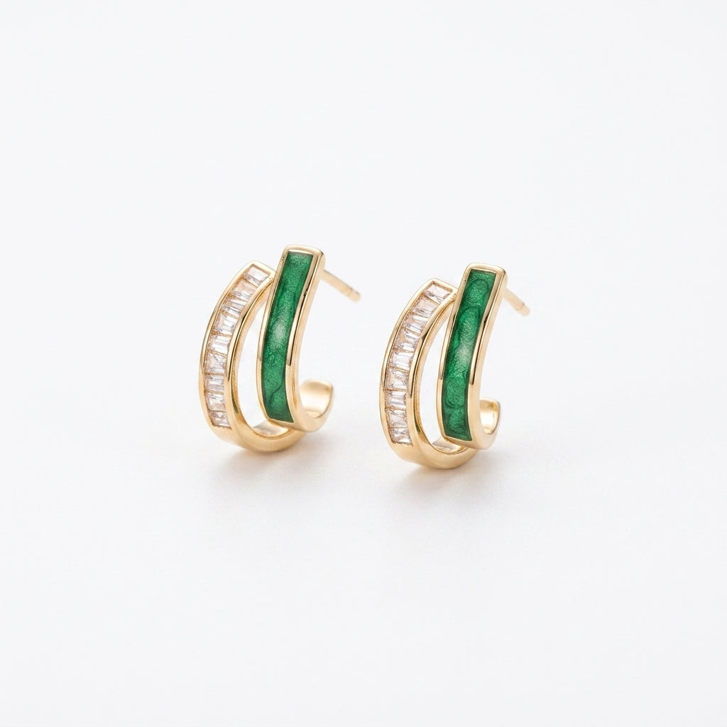 Chloé Feuillage Aretes | Oro