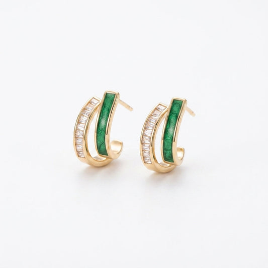 Chloé Feuillage Aretes | Oro