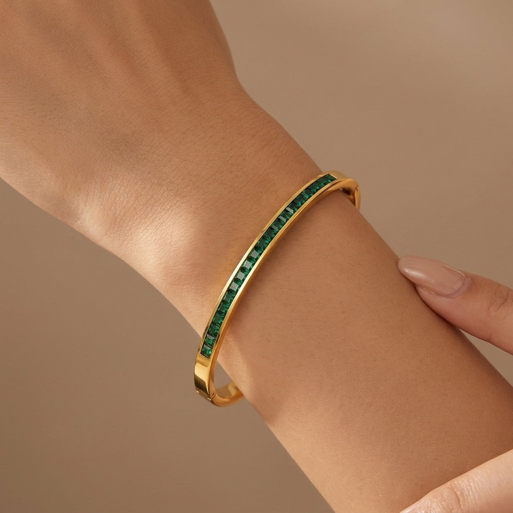 Celeste Viride Armbånd | Guld