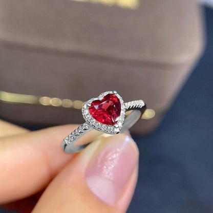 Delara Carmessia Ring | Hvidguld