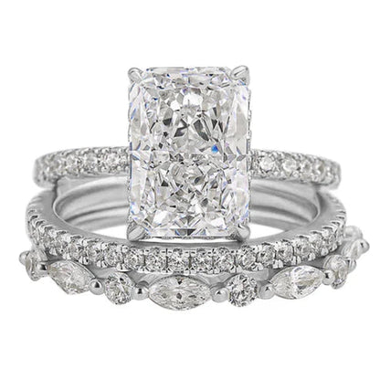 Jaily 3PC Wedding Ring Set