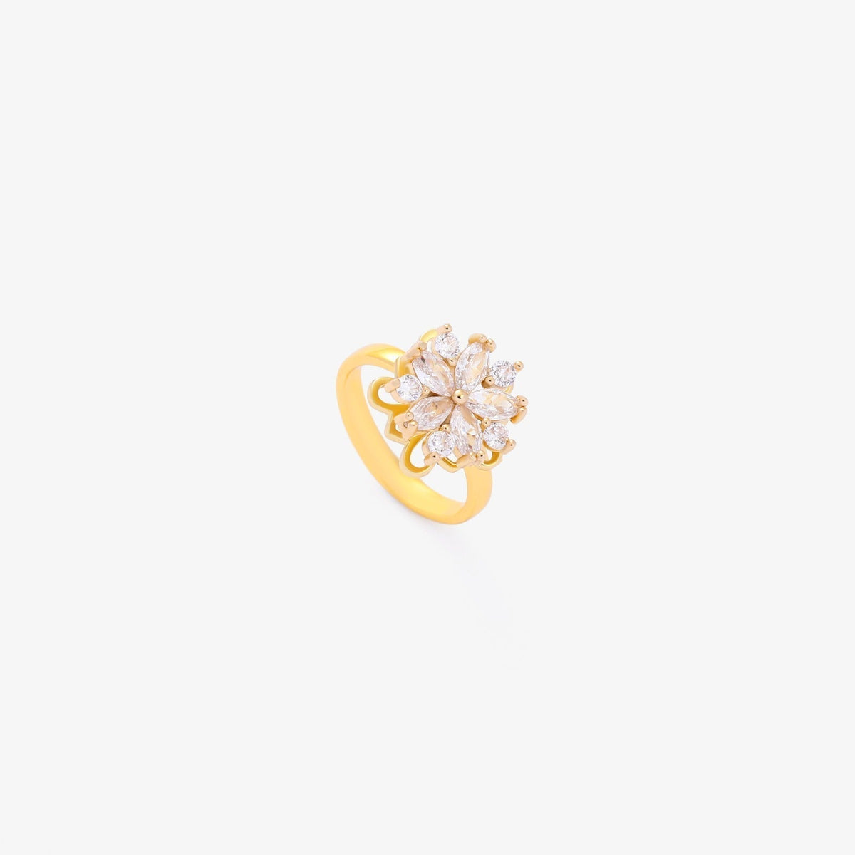 Flora Drejering med Accent | Guld