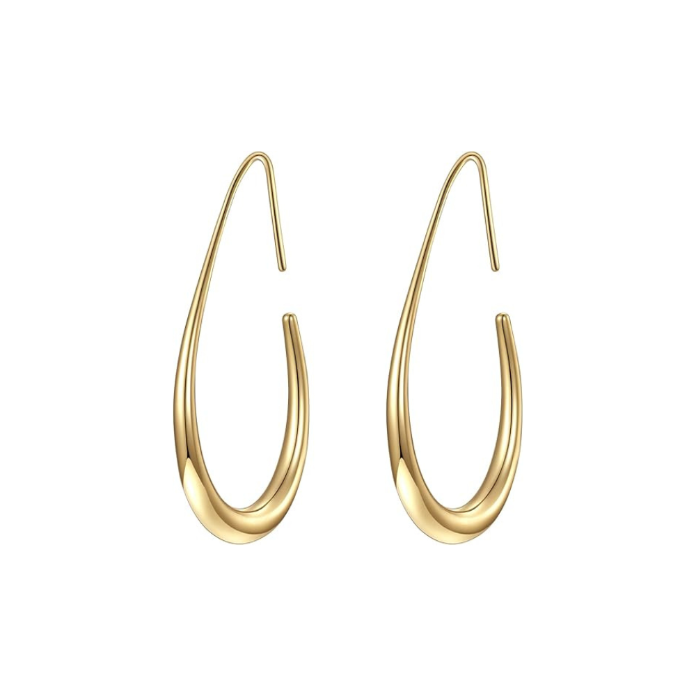 Aretes de Argolla Sunlit | Guld