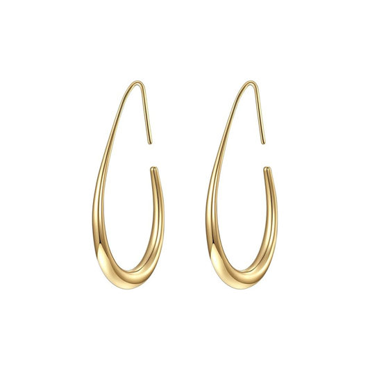 Sunlit Hoop Earrings | Gold