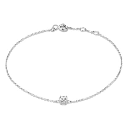 Cléa Moissanite Sten Armbånd | Guld
