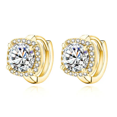 Nadine square earrings