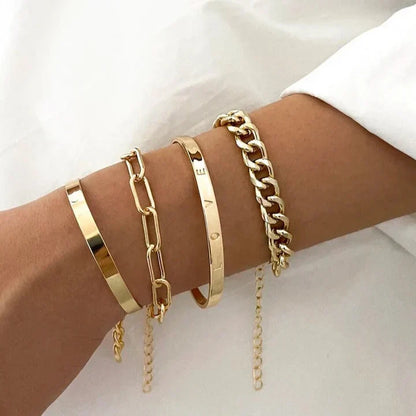 Elan Mercer Armbåndsæt | Guld